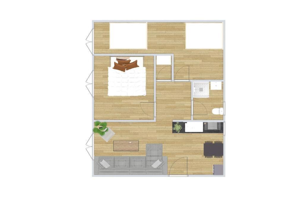 Appartamento Le Bellifontain - 4 Pers - 2 Br Fontainebleau Esterno foto